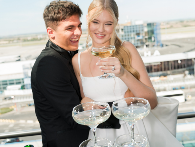 Stress-Free Wedding – Everything in One Place Right at the Airport!